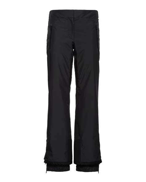 prada snowpants|Black Gore.